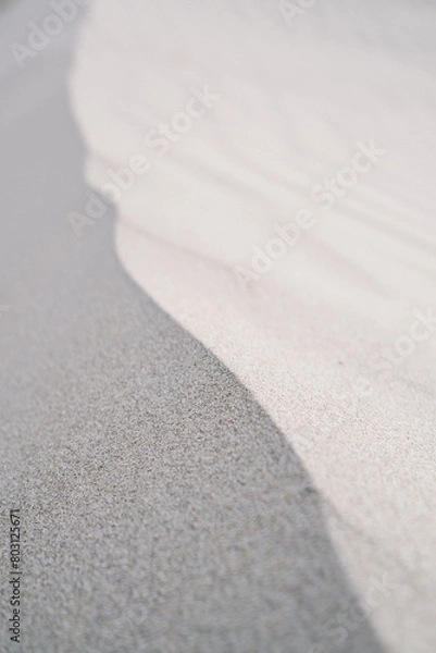 Obraz Sand Dune Ripple Texture Closeup