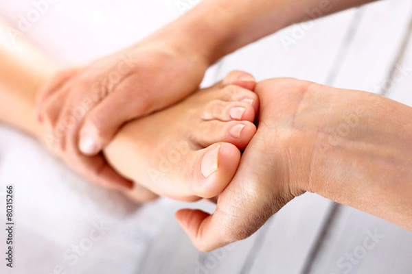 Fototapeta Rehabilitacja stopy