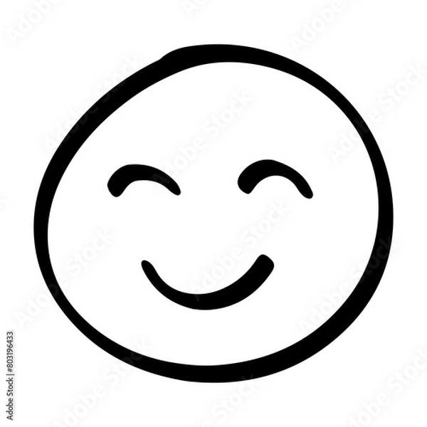 Fototapeta smiley face icon