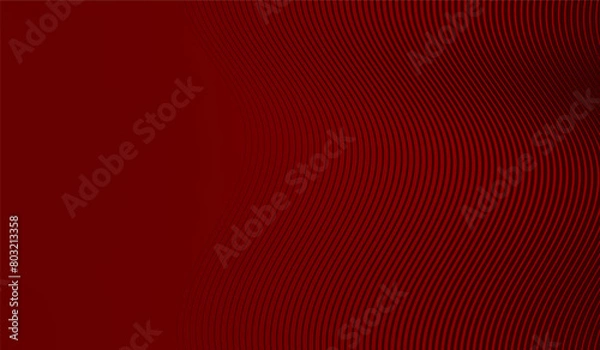 Fototapeta Red abstract background. Dynamic shapes composition
