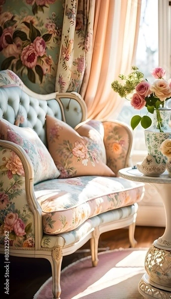 Fototapeta sofa and table