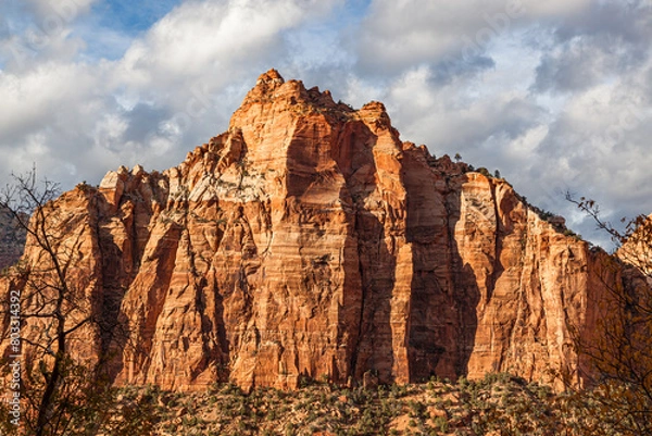 Obraz Ancient Eroded Mountains at Zion