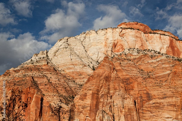 Obraz Ancient Eroded Mountains at Zion