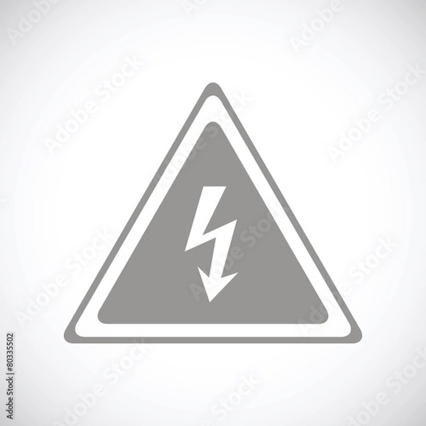 Fototapeta Voltage black icon