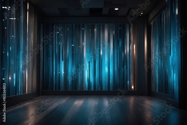 Obraz stage with spotlights