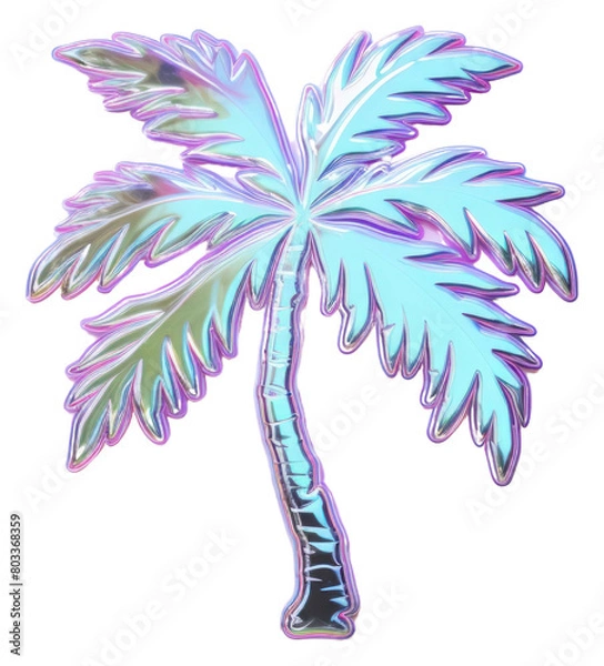 Obraz PNG Plam tree graphics pattern nature.