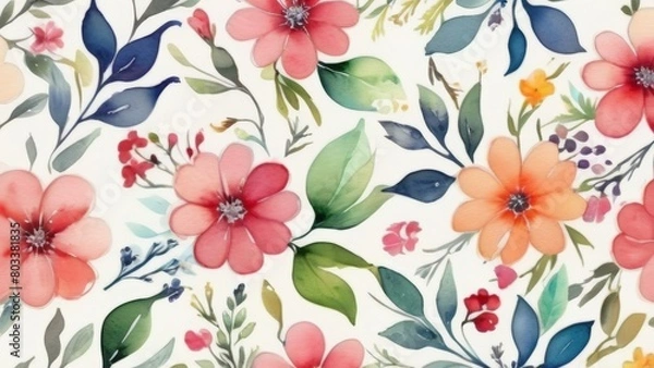 Fototapeta Abstract Watercolor Artistic Fusion Suitable for Invitation Background