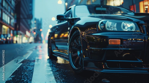 Obraz Classic Japanese domestic sports car