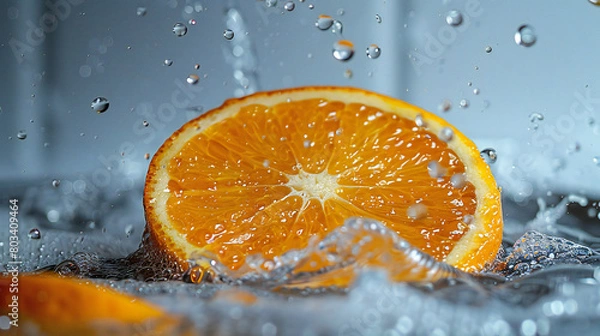Obraz orange in water