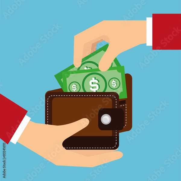 Obraz Save Money Vector Design Illustration
