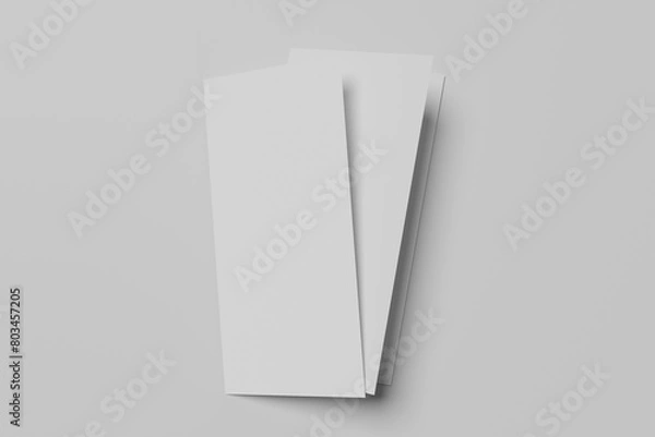 Obraz DL Bifold Brochure Mockups