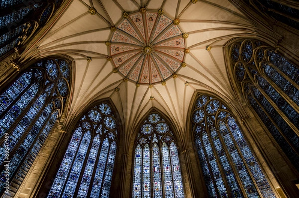 Obraz York Minster Chapter House Ceiling