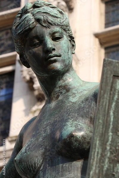 Obraz Statue de l'hôtel de ville