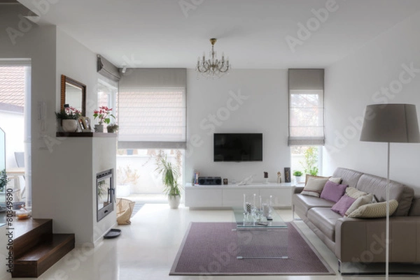 Obraz modern living room