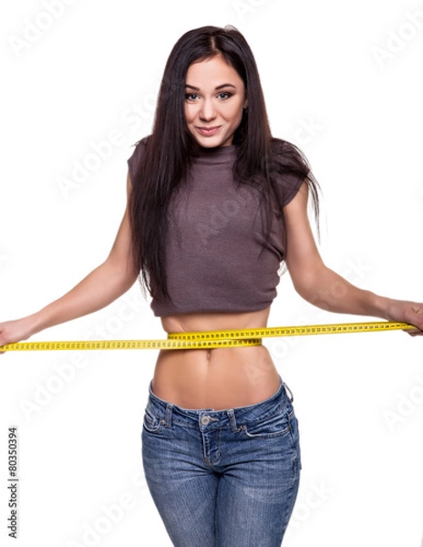Obraz Weight loss concept - Stock Image