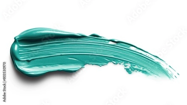 Fototapeta Lip gloss swatch in the different colors on a white background