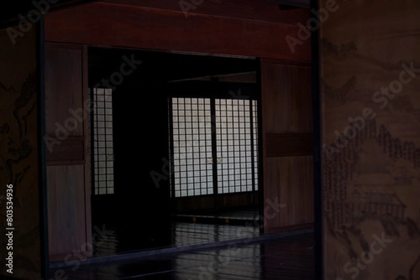 Obraz 古い日本家屋の部屋