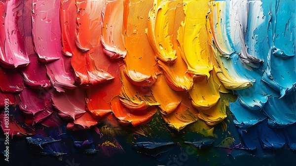 Obraz background with bubbles