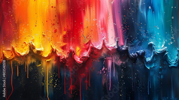 Obraz colorful background