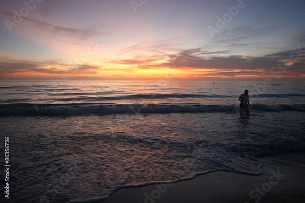 Fototapeta Stunning Ocean Sunset