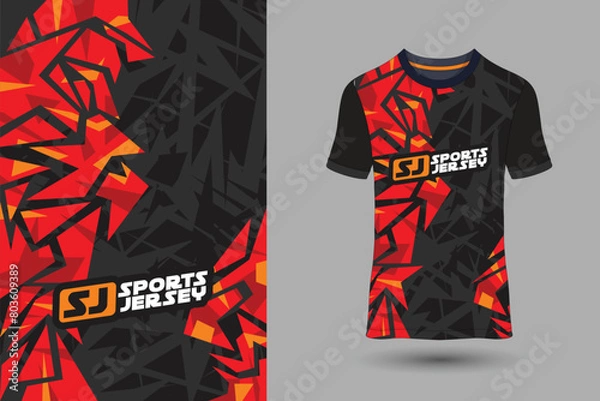 Obraz Sport Jersey Abstract background grunge texture pattern