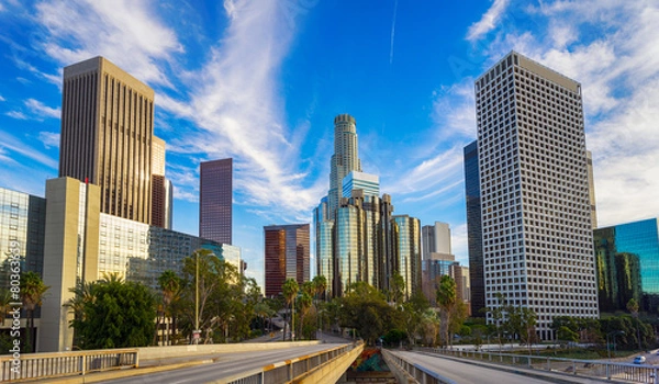 Obraz Panoramę miasta Los Angeles