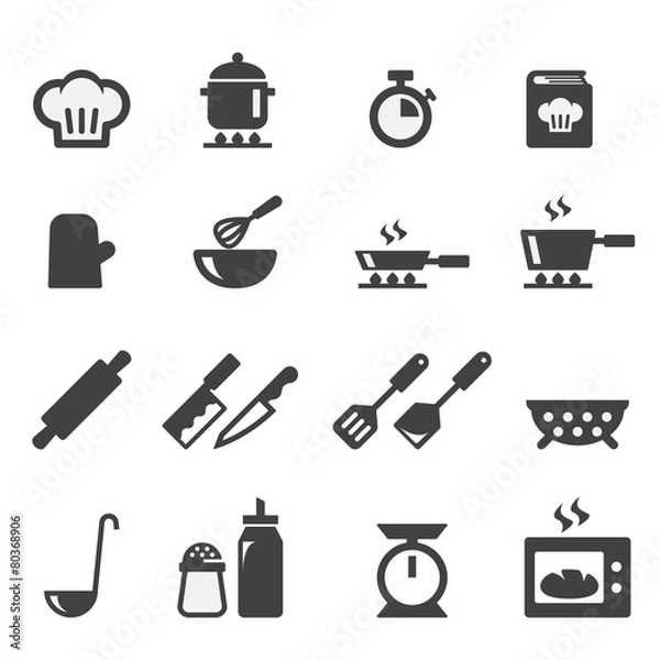 Obraz cooking icon