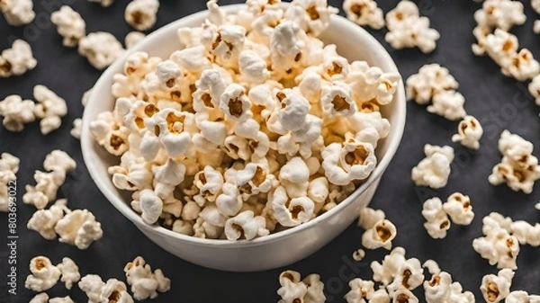 Obraz popcorn in a cup