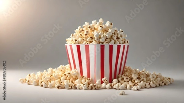 Obraz popcorn in a bucket