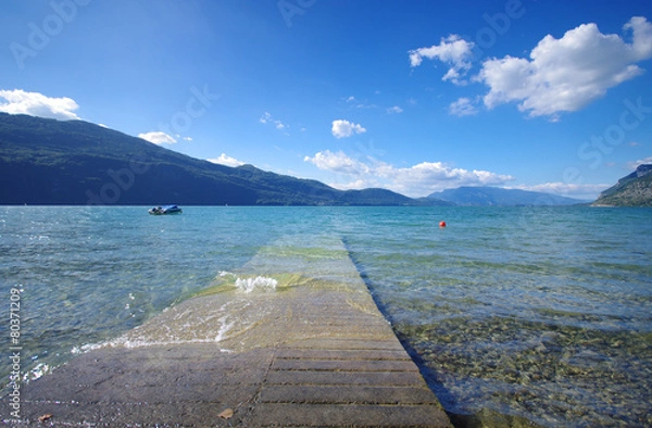 Obraz lac du bourget - savoie