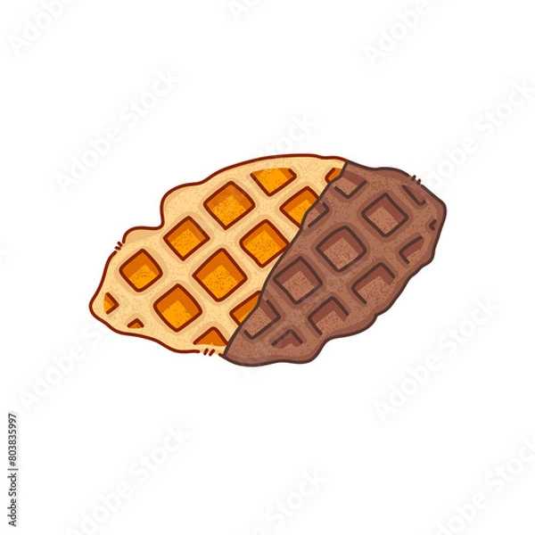 Obraz Chocolate croffle