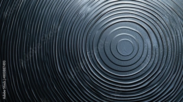 Fototapeta A minimalist abstract texture background, featuring a simple, linear pattern of concentric circles in a monochromatic palette, creating a minimalist, modern look.
