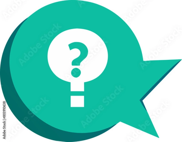 Obraz question mark icon