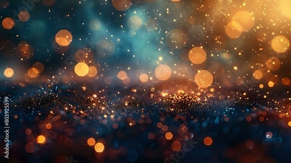 Fototapeta Tranquil Gradient Bokeh Light Setting