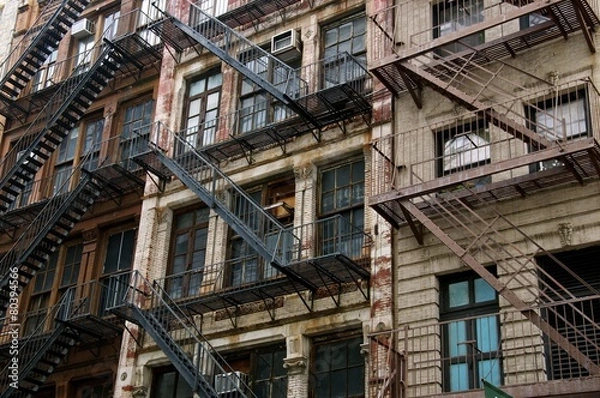 Fototapeta Fire Escape