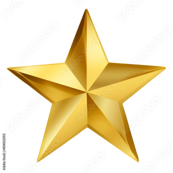 Obraz gold star 