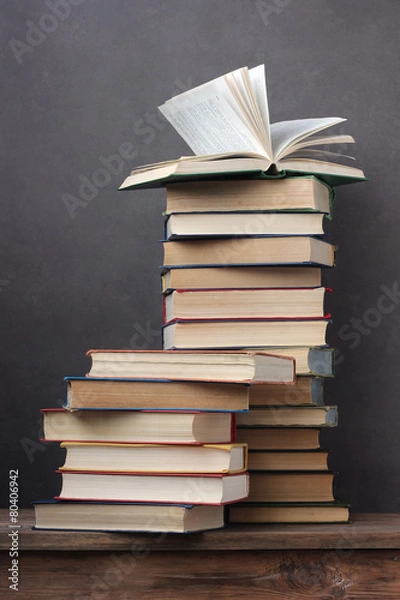 Fototapeta натюрморт с книгами