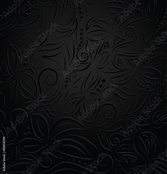 Fototapeta The dark background