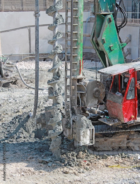 Fototapeta Chantier de construction