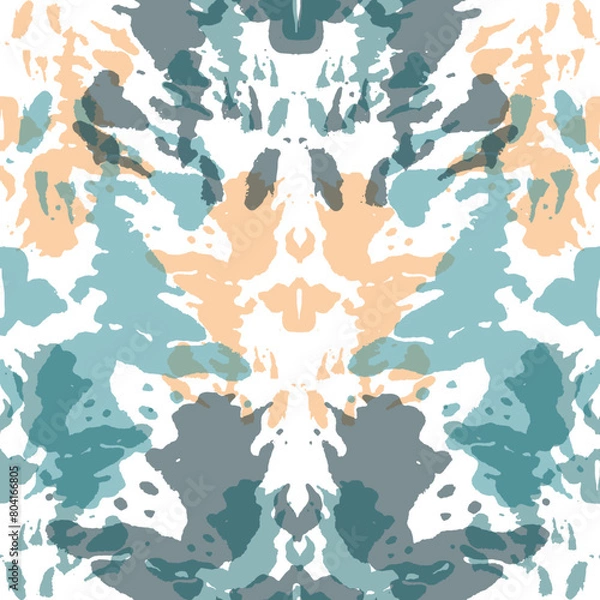 Fototapeta Terrazzo seamless pattern. Vector colorful pattern with pebbles and stone. Pattern ideal for wrapping paper, wallpaper, terrazzo flooring