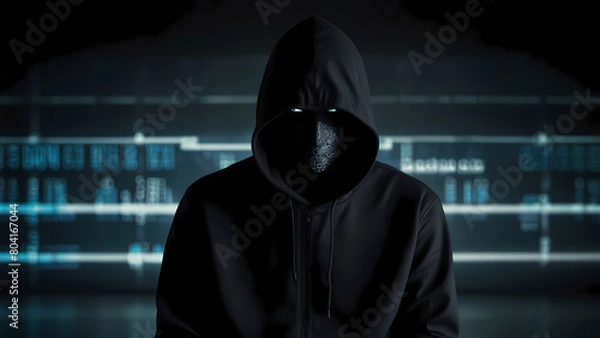 Fototapeta Shadow Code Syndicate: Generative AI