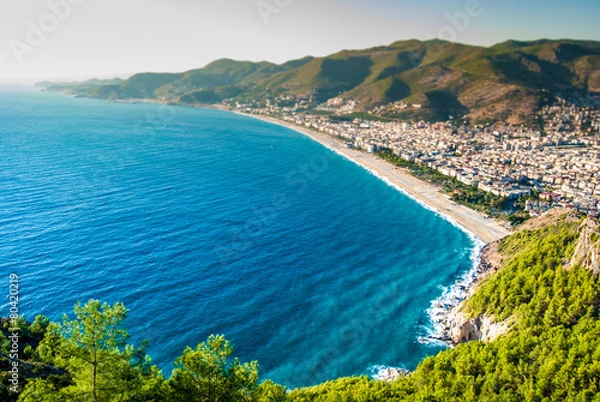 Obraz port miejski w Alanyi