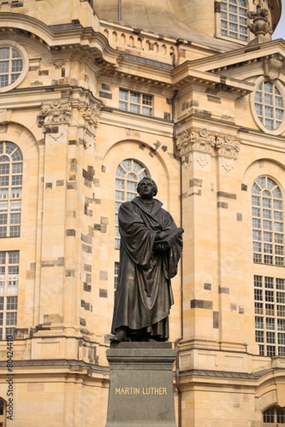 Obraz Martin Luther Denkmal in Dresden