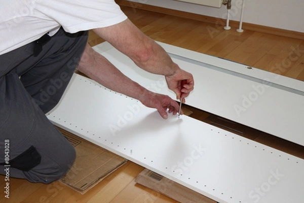 Fototapeta Möbelmontage