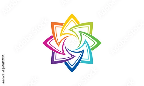 Fototapeta Circular Abstract Logo