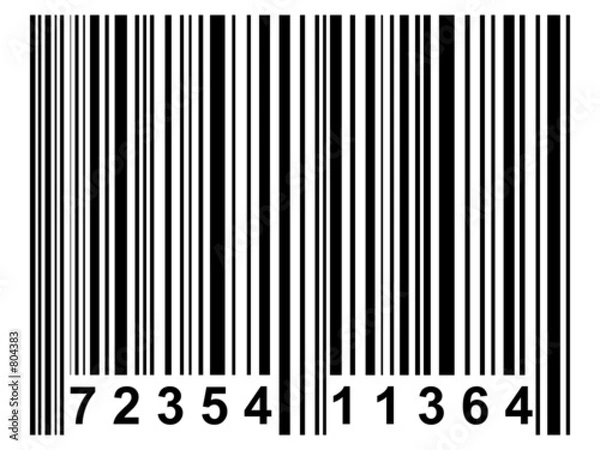 Fototapeta barcode