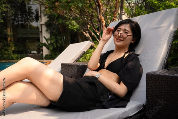 Obraz 水着の女性