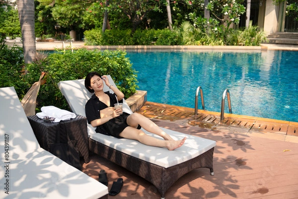 Obraz 水着の女性