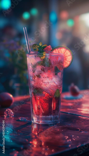 Obraz A refreshing drink - cocktail