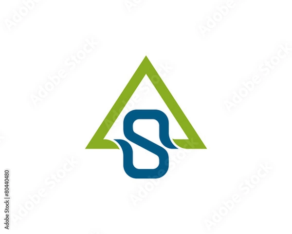 Obraz Abstract Letter Logo